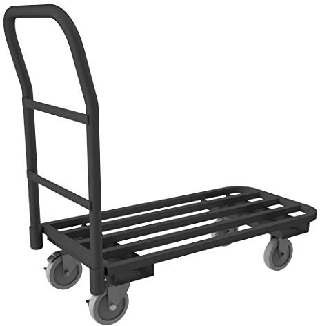 Durham EPTT243695 Flat Bar Platform Truck, 1400 lbs
