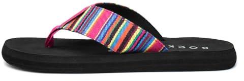Rocket Dog Adios Aloe Womens Multi EVA Flip Flop - Size 4 UK - Multicolour