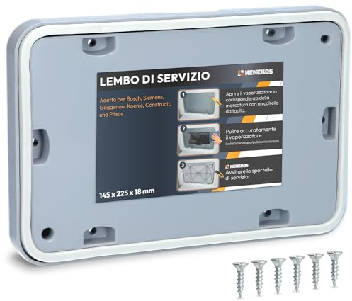 Kenekos Trockner-Wartungsklappe passend für Bosch Siemens wie 00646776 | Wartungsklappe für Wärmepumpentrockner passend für iQ300 iQ500 iQ700 iQ800 Serie 6 Serie 8 MAXX 7 - Alternative zu 00646776
