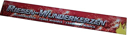 40 XXL Riesen Wunderkerzen Nico Feuerwerk a 45cm ca. je 90 Sekunden Brenndauer (40 Wunderkerzen, A)