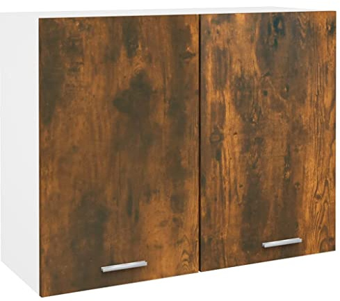 vidaXL Hängeschrank Lyon Räuchereiche 80x31x60 cm Holzwerkstoff