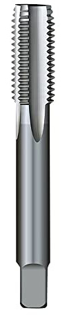 Maschinengewindebohrer HSS Gewindeschneider Durchgangsloch Gerade Nut Geeignet Für Gewindeschneidmaschine (M10x1.0)