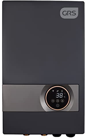 GRS Tankless Water Heater Electric, 13KW Instant Hot Water Heater, 24-Hour Hot Water Supply for Shower, Kitchen, Whole House | Easy Installation, Digital Temperature Display