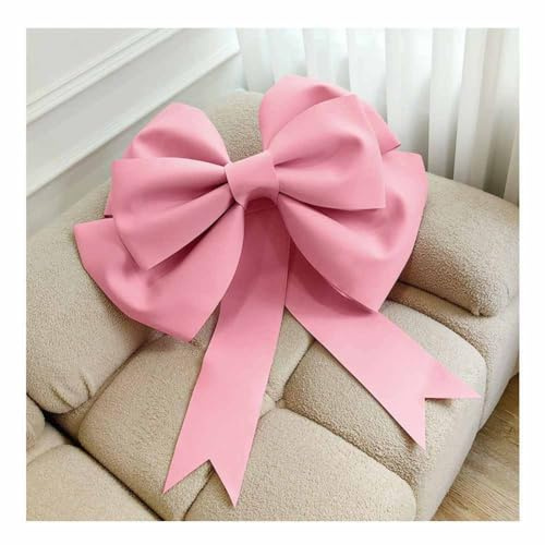 Yurosiay Riesen Schleifen DIY Super Groß Schleife Deko Groß Zierschleifen Hängende Riesenschleife Hochzeit Autoschleifen Weihnachtsschleifen Riesen Dekoschleife für Party Haus Rosa 50cm