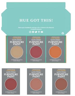 Rust-Oleum Furniture Paint in Satin Finish – Fiery Shades Tester Box