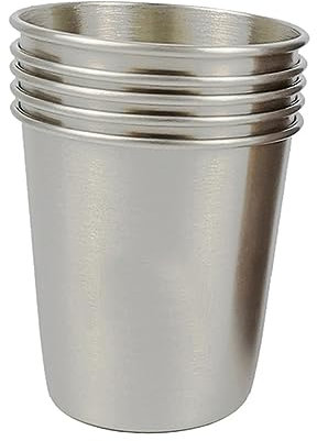 BESTonZON Tazze Da Birra Acciaio Inossidabile Da Bicchieri Coppa Resistente Per Feste e Attività All Aperto Per Adulti Borsa Di Stoccaggio Inclusa
