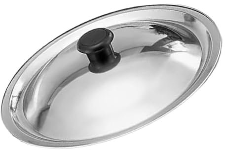 IMIKEYA Flat Lids for Pots Lids Steel Cookware for Frying Pans 29.5cm Diameter