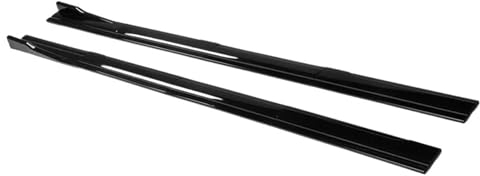 Auto Schweller Seitenschweller Für VW Für Golf MK7 MK7.5 Für GTI Für GTD R Für Modelle 2014-2019 Seitenschweller Verlängerung Rocker Splitter Diffusor Winglet Flügel (Farbe : Carbon Fiber Look)