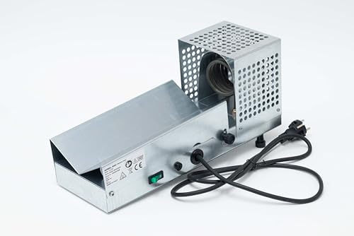 Generico Termocapsuladora de hierro galvanizado para cápsulas termorretráctiles en botellas de vidrio para vino y aceite