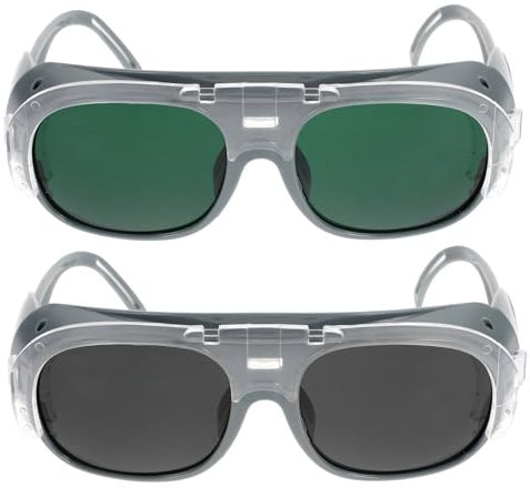 HOMOCONO 2pcs Safety Welding Spatter Dustproof for Welding Workshops Protect Your Eyes from Light