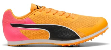 Puma Unisex Evospeed Star 9 Laufschuhe Spikeschuh Sun Stream-Sunset Glow-Puma Black - Orange 37,5