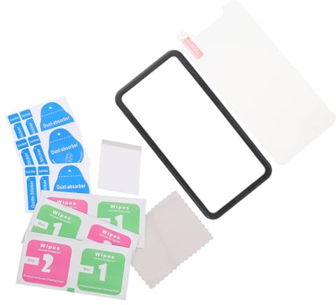 NUOBESTY 2 Sets Tempered Film for Smartphone High Definition Scratch-resistant Screen Protectors Fit for Cellphone Screen Protection