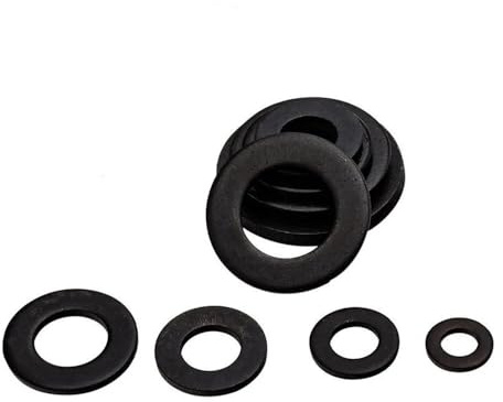 Arandelas de metal 20/100 piezas 0,1 mm 0,2 mm 0,3 mm 0,5 mm M2 M3 M4 M5 M6 M7 M8 M9 M10 M12 13 14 a M40 304 Junta de cuña de ajuste de acero inoxidable Arandela plana ultrafina (tamaño: M3x5xgrueso 1