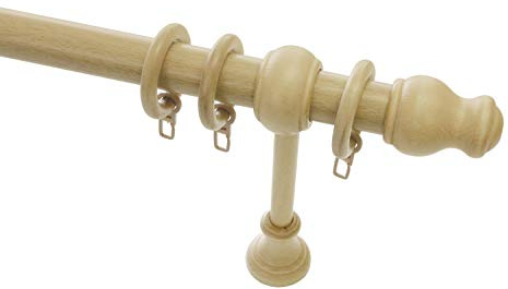 GARDINIA Lugano Classic Ø 28 mm Natur 120 cm