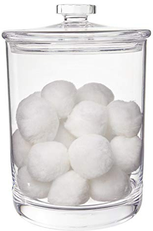 STORi 60-Ounce Premium Quality Clear Plastic Apothecary Jar