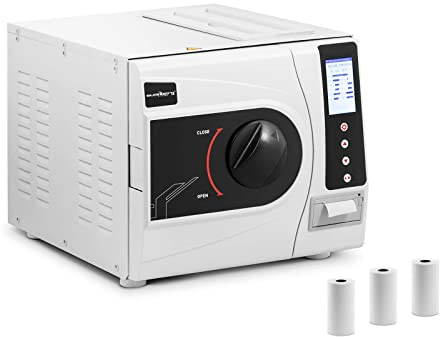 Steinberg Systems SBS-AC-1200 Autoklav Klasse B 12 L LCD 6 Standardprogramme Autoklav-Sterilisator Laborautoklav Autoklav Labor