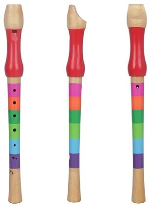 blockflöte Buntes 8-Loch-Sopranblockflöten-Musikinstrument Aus Holz