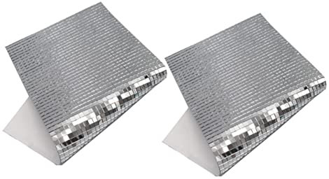 LALAFINA 2rollen Mosaiksteine Selbstklebend Als Fliesenaufkleber Für Spiegel Wandaufkleber Diy Zum Selbermachen Dekorative Aufkleber Für Glas Fliesen Und Wände