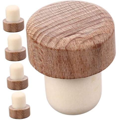 ABOOFAN 5stücke Weinflaschenverschlüsse Förmigen Design Passend Für Weinflaschenöffnungen Bewahren Aroma Und Verlängern Haltbarkeit Von Rotwein Aus Robustem Material