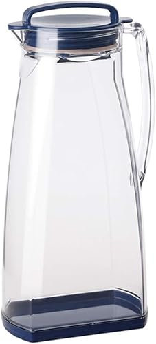 PP Kühlschrank Krug Cocktail Krug Japanischer Krug,Getränkebar Karaffe,Geeignet für kaltes Wasser Eistee Wein Kaffee Milch und Saft-2200ml