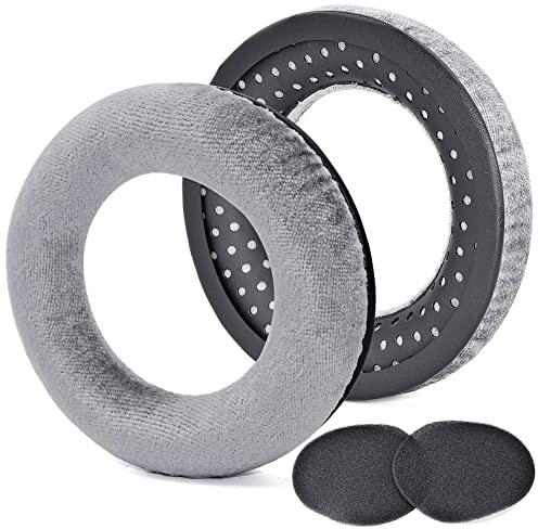 INF Velours-Ohrpolster, kompatibel mit Beyerdynamic DT880/990, DT770 Pro, Ohrpolster aus Velours + Memory-Schaum
