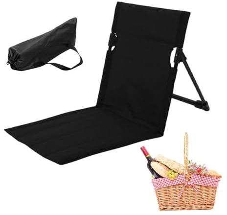 Strandliege – Reisestuhl, aufblasbarer Strandstuhl | Leichter Bräunungs-Sessel mit Verstellbarer Rückenlehne, Faltbarer Strandstuhl für Terrasse,