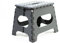Taburete Plegable Multiusos Avalon Fabricado en PVC Resistente. Escalera 1 peldaño o Escalera Plegable para su Uso como Taburete Plegable de Cocina. Este Taburete bajo Mide 27 x 33 x 26,5 cm