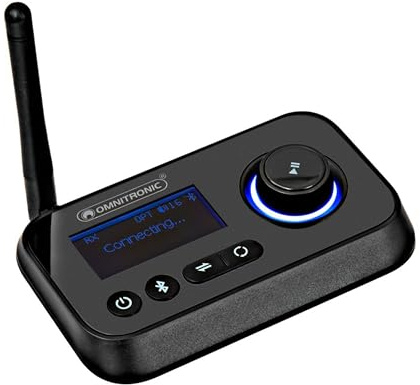 Omnitronic BDT-5.2PRO Aptx HD Bluetooth Transceiver - Audio Tool