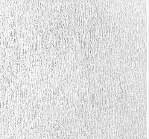 Tamersgifts Blown Vinyl Wallpaper, Embossed Textured Pattern, White, Paintable, 16277