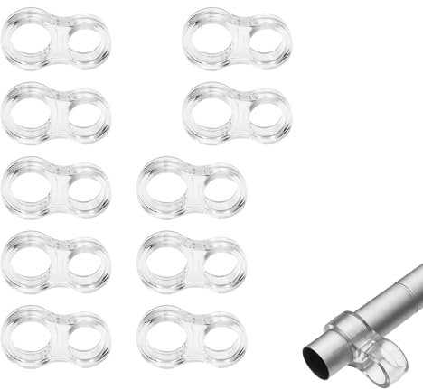 Butee de Porte,10 PCS Transparent PVC Poignée Arret de Porte de sans Percer,Protection de Porte Interieur Amortisseur pour Protéger Murs,Portes,Fenêtres,Meubles Ø 15 mm Ø 18 mm