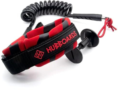Hubboards Bodyboard Leash Erfindung X-Large Bicep Black