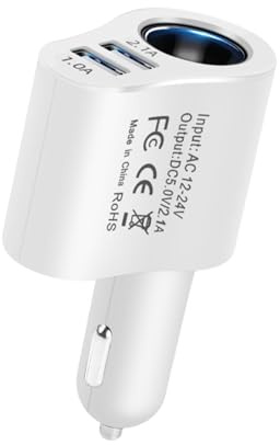 Caricabatterie USB Per Auto - Adattatore Di Ricarica Rapida Da 80 W Con
