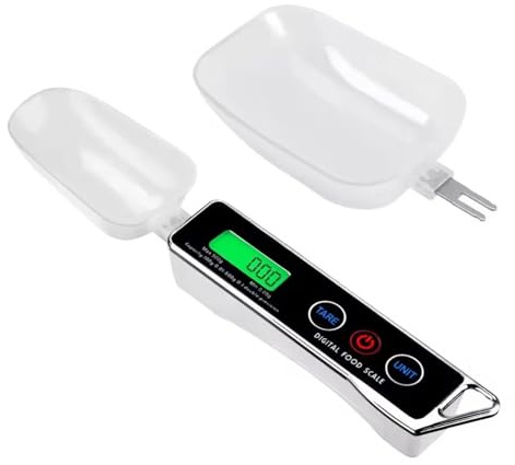 Cuchara medidora digital, de 0, 05 ga 500 g, cucharas medidoras en gramos para báscula de alimentos para el hogar y panadería (negra), uso en cocina