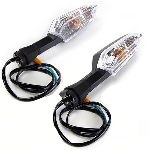 Indicatori Di Direzione Per Moto, Luci Di Segnalazione Per Kawasaki Z 250 300 750 800 900 1000 Per Ninja 250 300 Per Z250SL ER-6N Per ZRX1200 Indicatori Di Direzione Luci