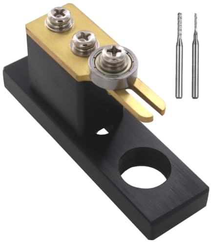 MAGICLULU Elektrischer Kantenfräser für Cello und Bratsche aus Metall mit Gleichmäßigem Schnitt und Erhöhter Effizienz für Werkstatt und Heimreparatur in Schwarz