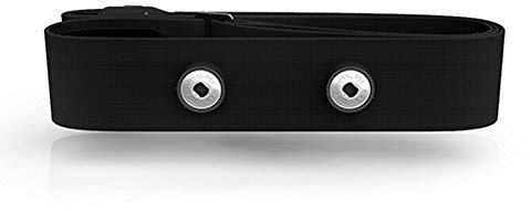 Onlyesh Cinturino Fascia Elastico Regolabile per Garmin, Wahoo (Nero)