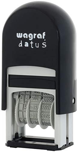 Datumstempel Datus selbstfärbend schwarz zum verstellen