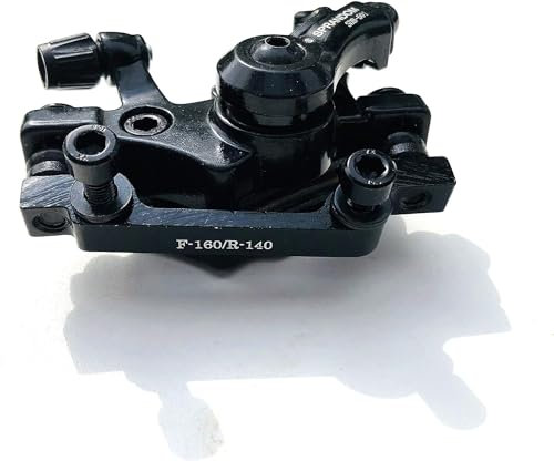 AASHOPPERS Disc Brakes Mechanical Alloy Casting Body F-160mm R-140mm Durable Mechanical Disc Brakes Front and Rear Cycling Bike MTB Caliper