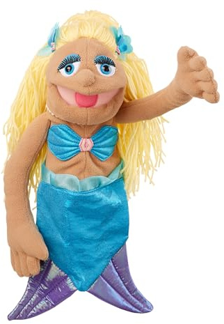 Melissa & Doug Meerjungfrau-Handpuppe | Puppen & Theater | Alter + 2 Jahre | Geschenk für Jungen oder Mädchen