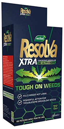 Westland Horticulture 20300525 Resolva Xtra Weedkiller Concentrate (No-Glyphosate) 250ML