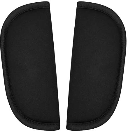 Cozlly 2 Pieces Baby Stroller Car Seat Strap Covers Universal, Seat Belt Pads for Kids, Car Seatbelt Strap Covers, Pushchair Strap Covers, Soft Seat Belt Cushion for Newborns Infants and Kids