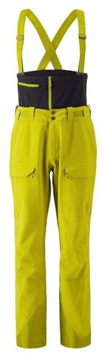 Scott M Vertic 3l Pants Gelb - wasserdichte atmungsaktive Herren Freeride Skihose, Größe XL - Farbe Savanna Green