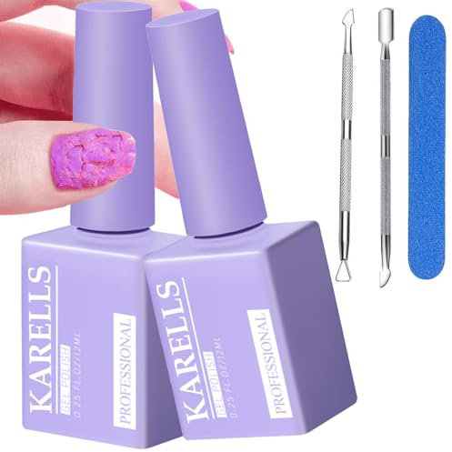 Magic Nail Polish Remover, 2 Pezzi Gel Semipermanente, Solvente Per Smalto, Levasmalto per Unghie