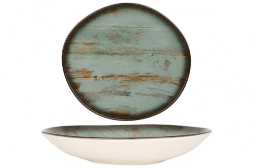 Bonna Platos hondos - Madera - Porcelana - 26 cm (1000cc) - juego de 6