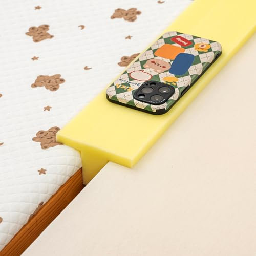 Espuma de alta densidad en forma de T para rellenar un espacio de 2 a 5 cm entre el colchón y la cama/colchón/pared, almohada rectangular de 200 cm de largo (4 cm de espacio)