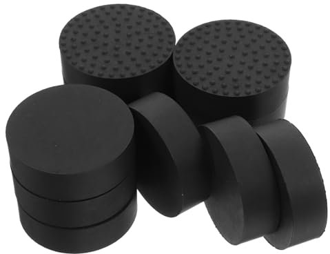 Supvox 12pcs Outdoor Blumentopf Füße Gummi Pflanzer Riser Für Decks Gärten Innen Einsätze Schwarz Rutschfeste