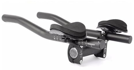 Barres aérodynamiques en aluminium Kefeimumu, guidon réglable avec repose-mains, barres d’extension pour vélos de route, VTT, triathlon