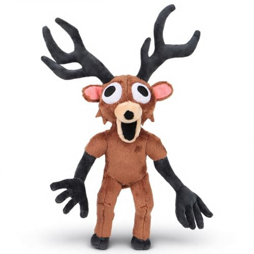 Kouipoie 99 Nights In The Forest, peluche di gioco, morbida figurina in peluche per bambini e adulti, Cuddly Plushie, regalo per Halloween e compleanno (40 cm)