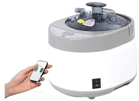 1600W Larger Capacity 4L Steamer Pot Steam Generator for Sauna Room with Medicine Box