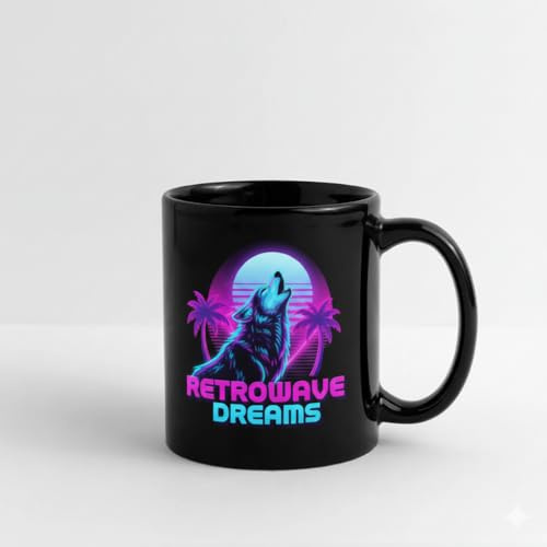 Genérico Taza Negra Personalizada 350ml: Sube tu Foto, Logo o Diseño. Cerámica de Calidad AAA con Acabado Brillante. El Regalo Ideal que Resalta Todos tus Colores.